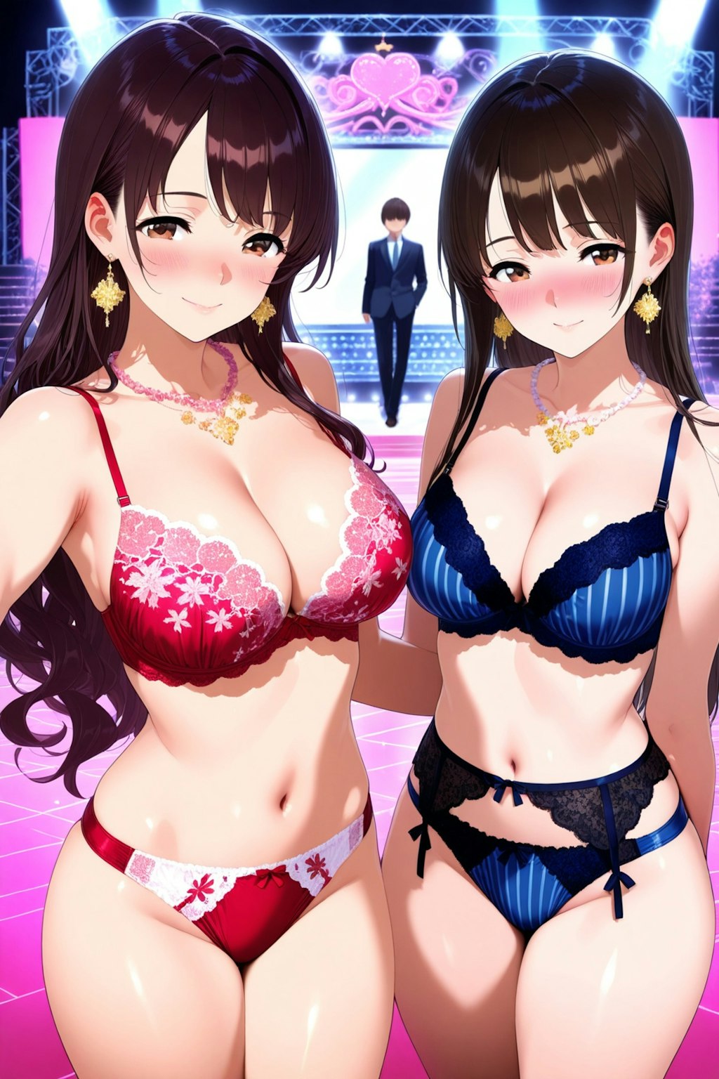 DRAGONの下着ファッションショー