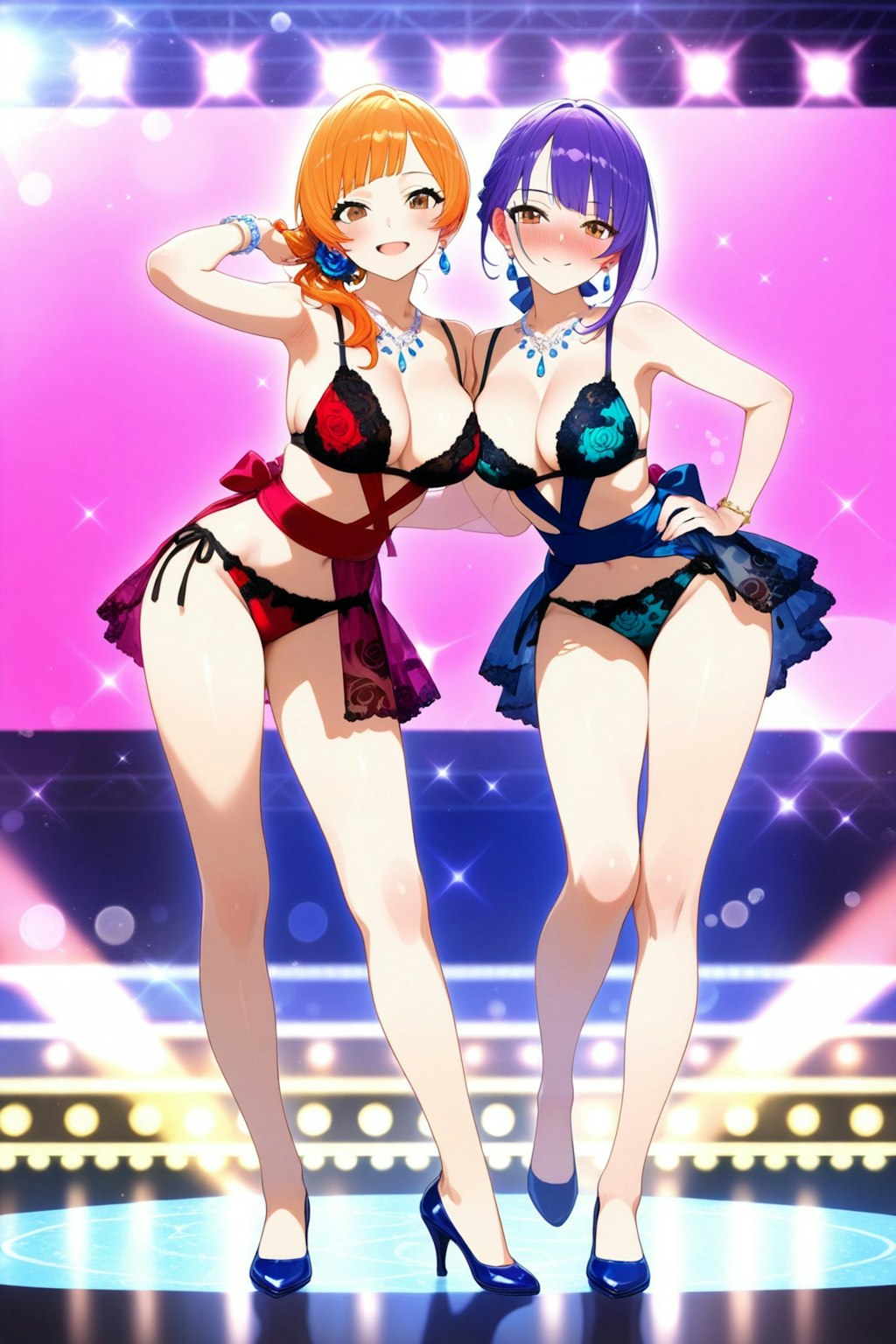 DRAGONの下着ファッションショー