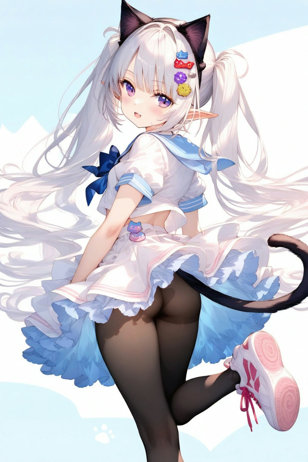 捕まえて