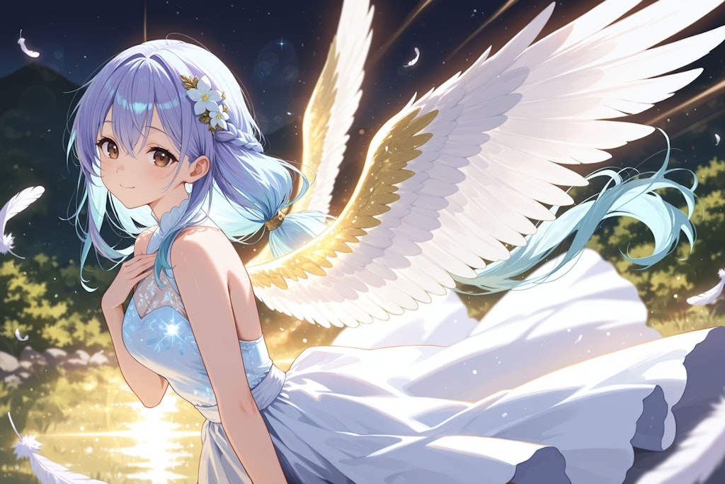 天使さん頑張ります