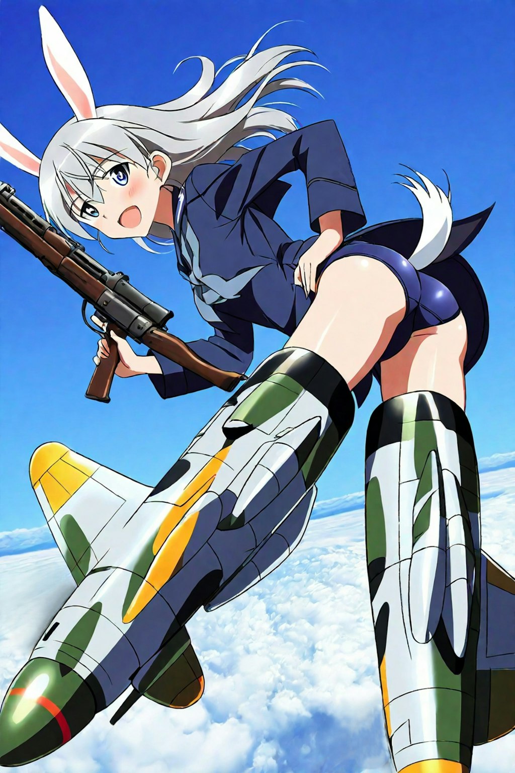 みみチャン ウイッチになります♪　　　　　　　　　　第５１０統合戦闘航空隊⭐ストライカー ウイッチ⭐　🐰 みみ 🐰