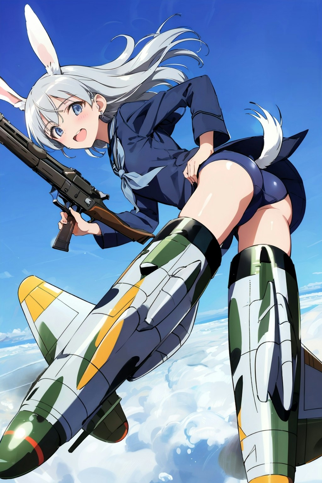 みみチャン ウイッチになります♪　　　　　　　　　　第５１０統合戦闘航空隊⭐ストライカー ウイッチ⭐　🐰 みみ 🐰