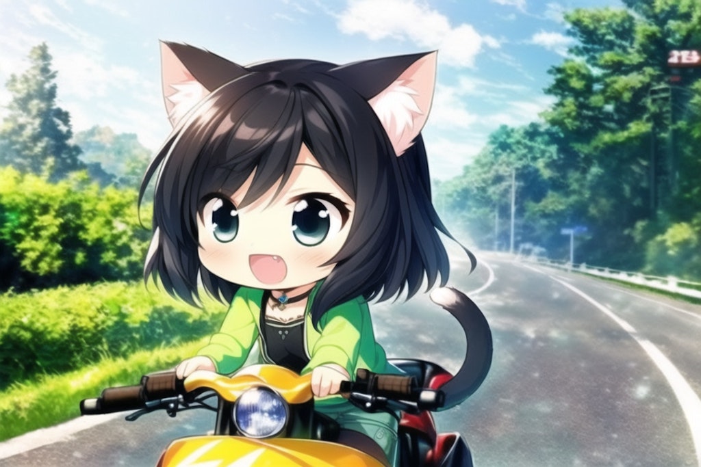 GREEN KITTEN TRIBE 40 (riding vehicle)