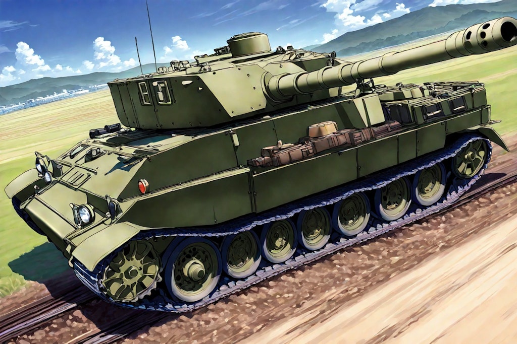 ❴❴ １０５ｍｍライフル砲装備 主力戦車　❵❵