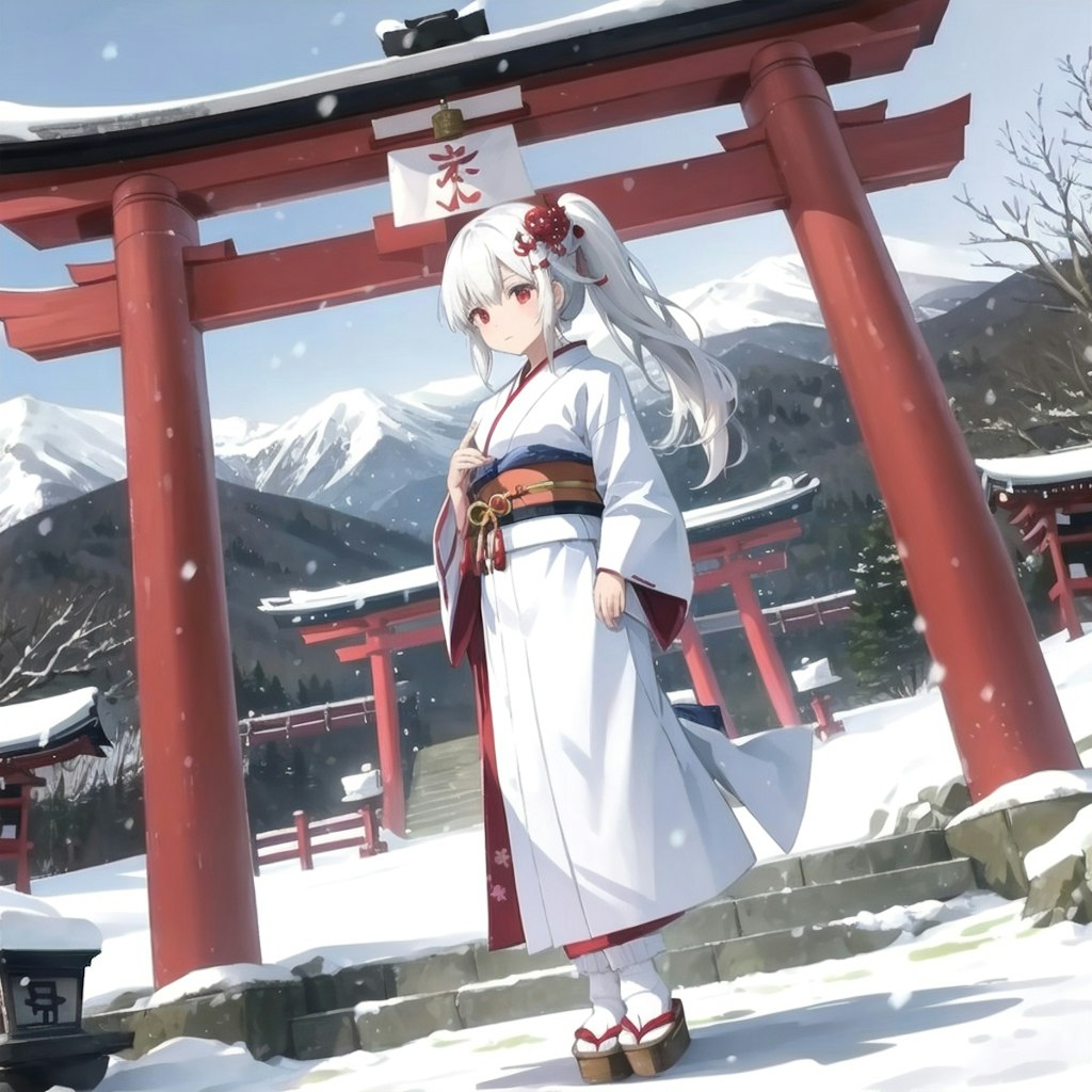 ❄️雪女さんの巫女⛩️パート✌️