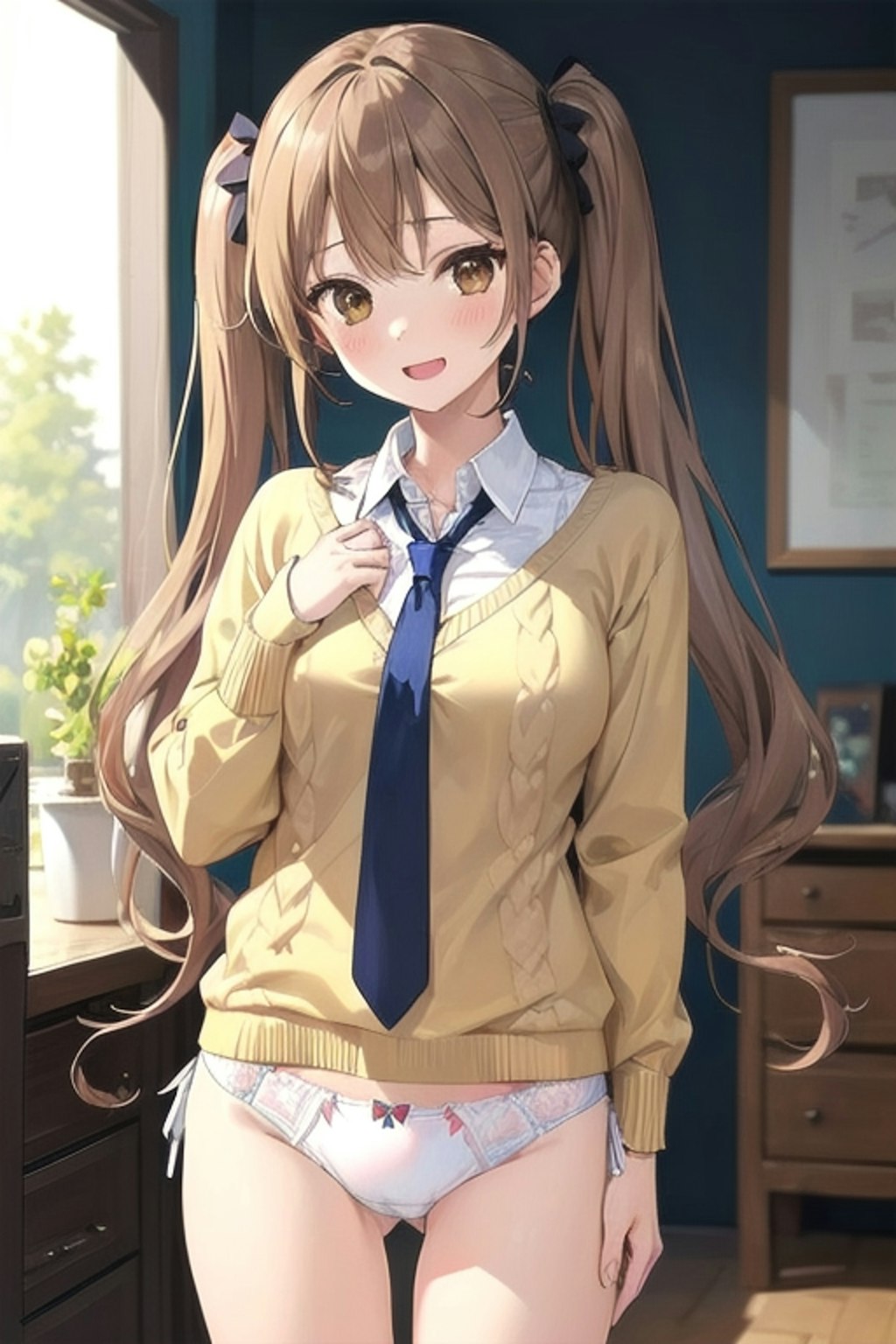 School twintails girl