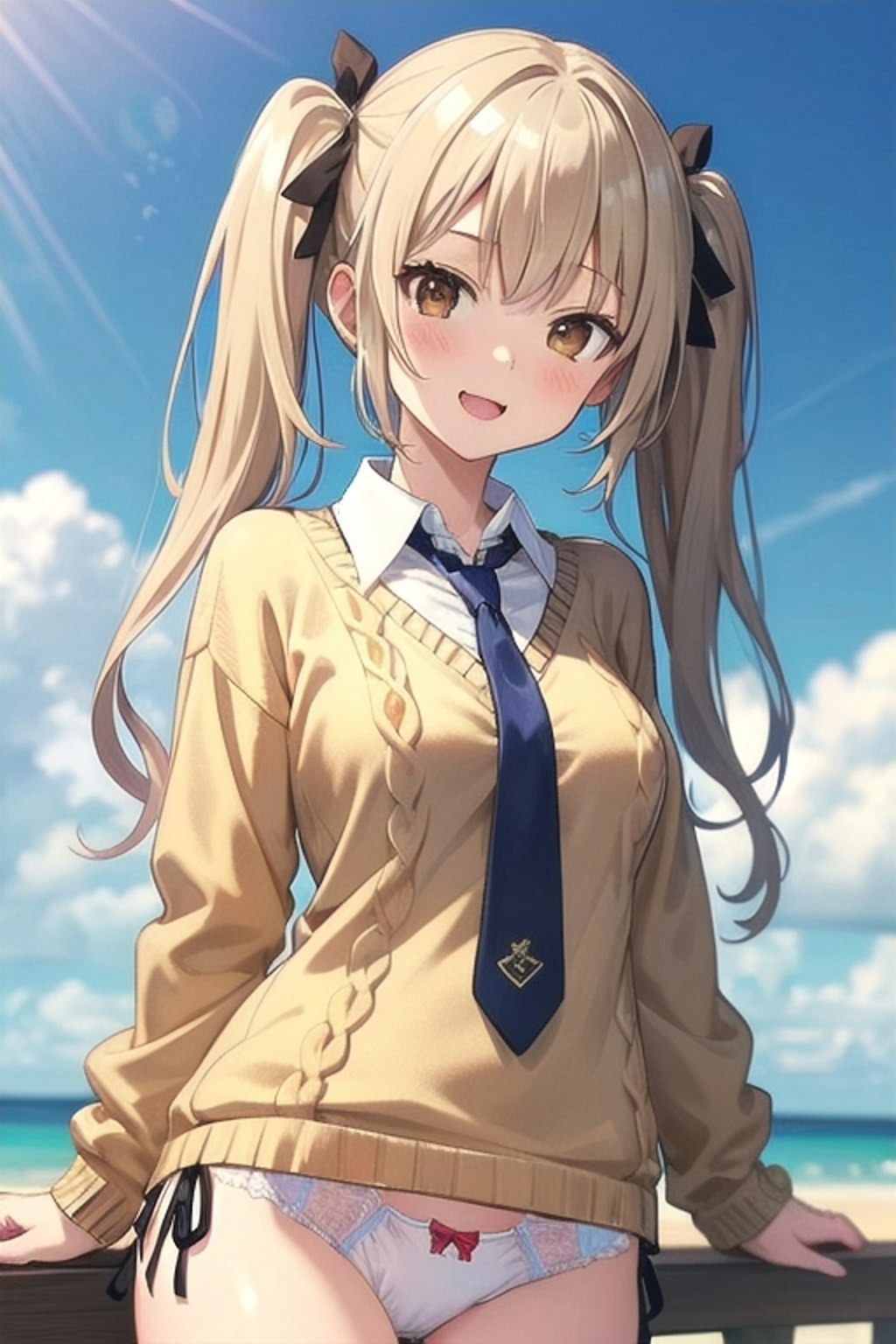 School twintails girl