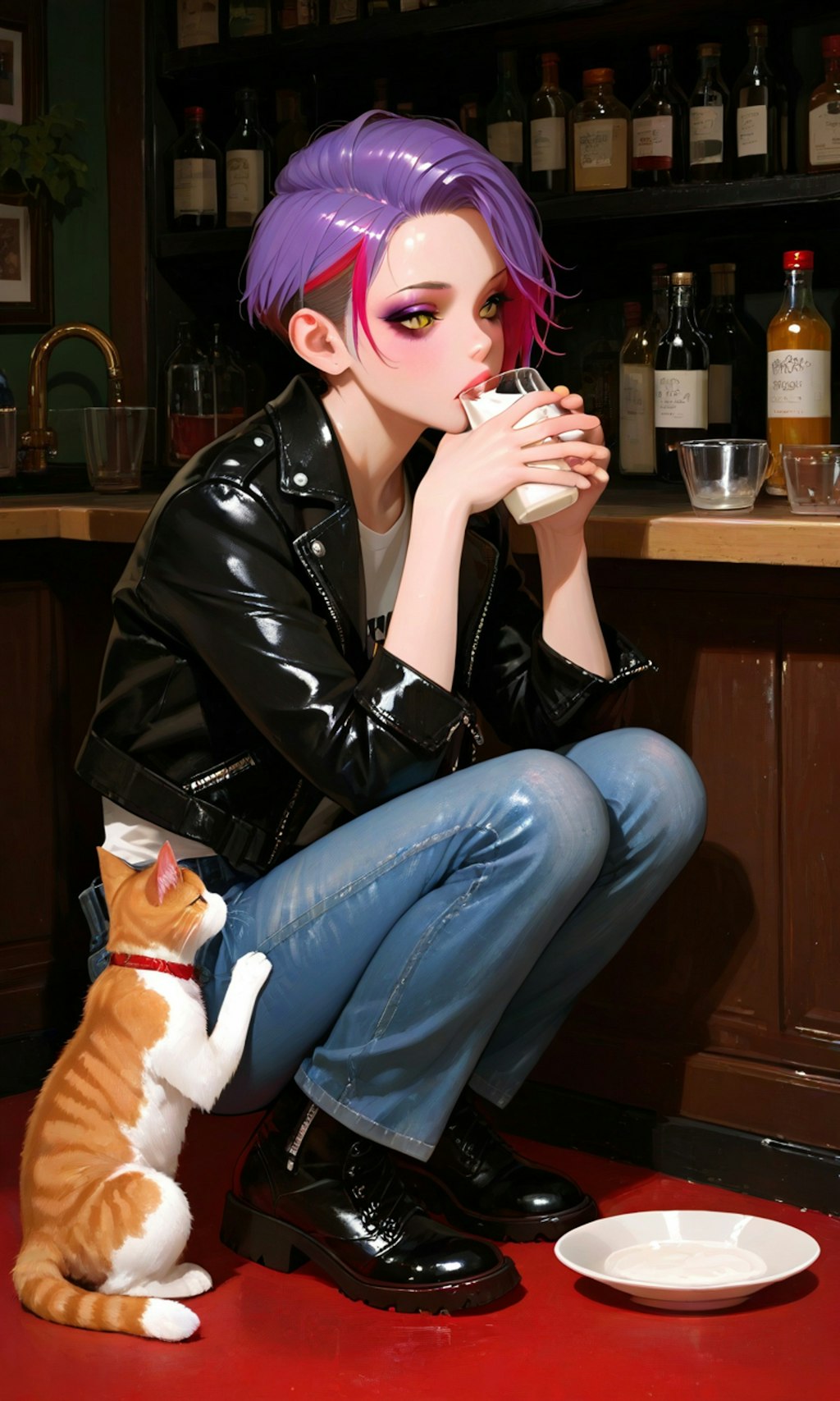 それ飲んだら帰れよ…