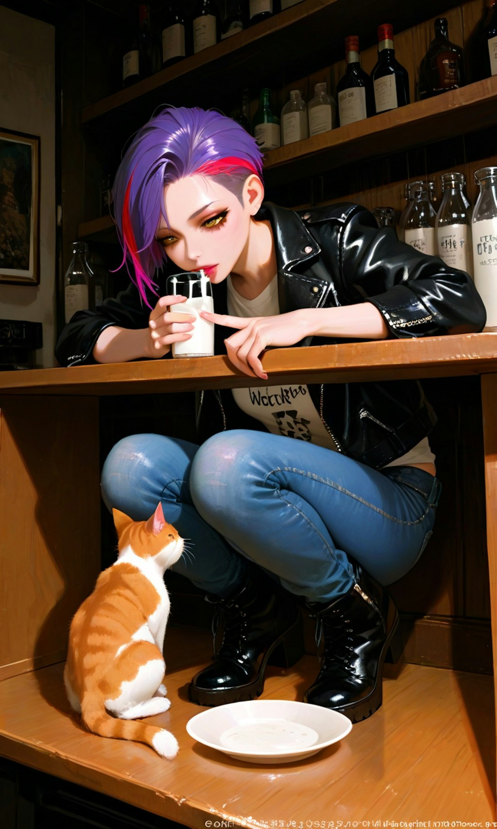 それ飲んだら帰れよ…