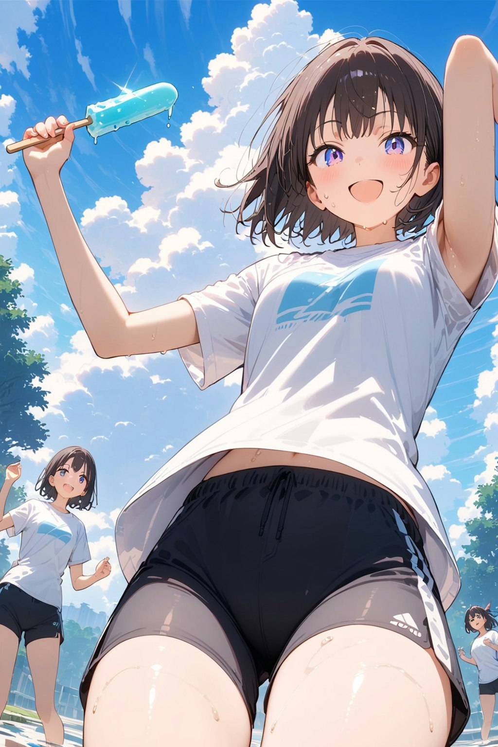 真夏のアイス
