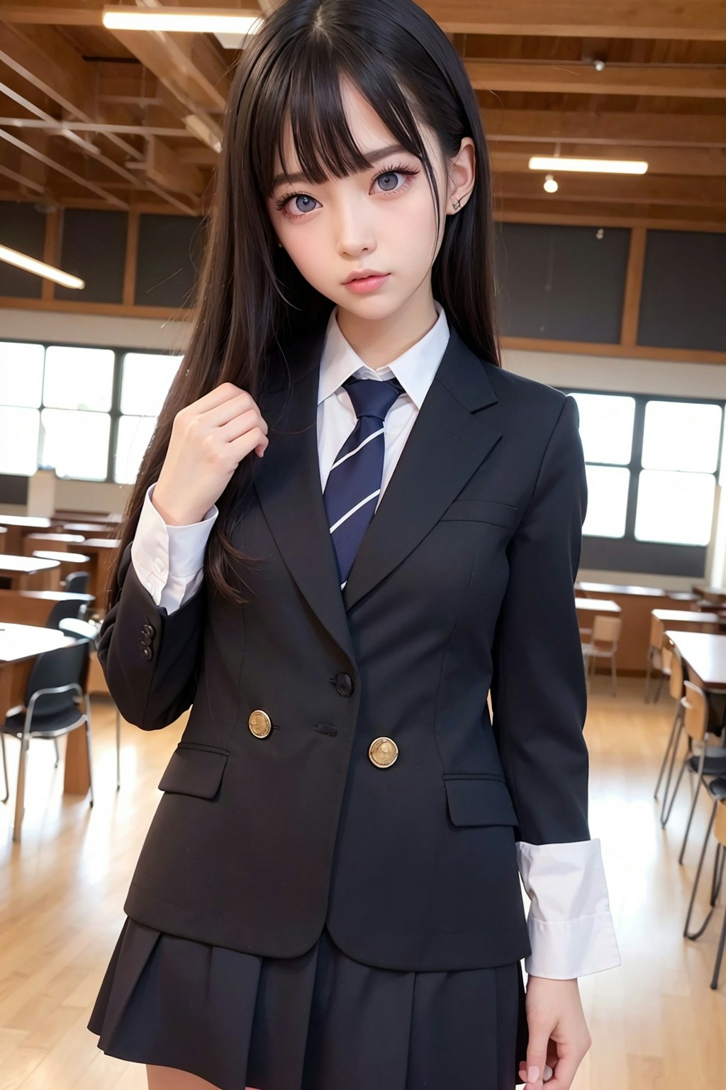 学校一の美女