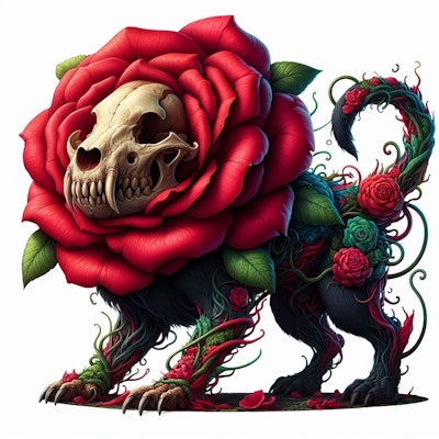 死と薔薇の獣🌹