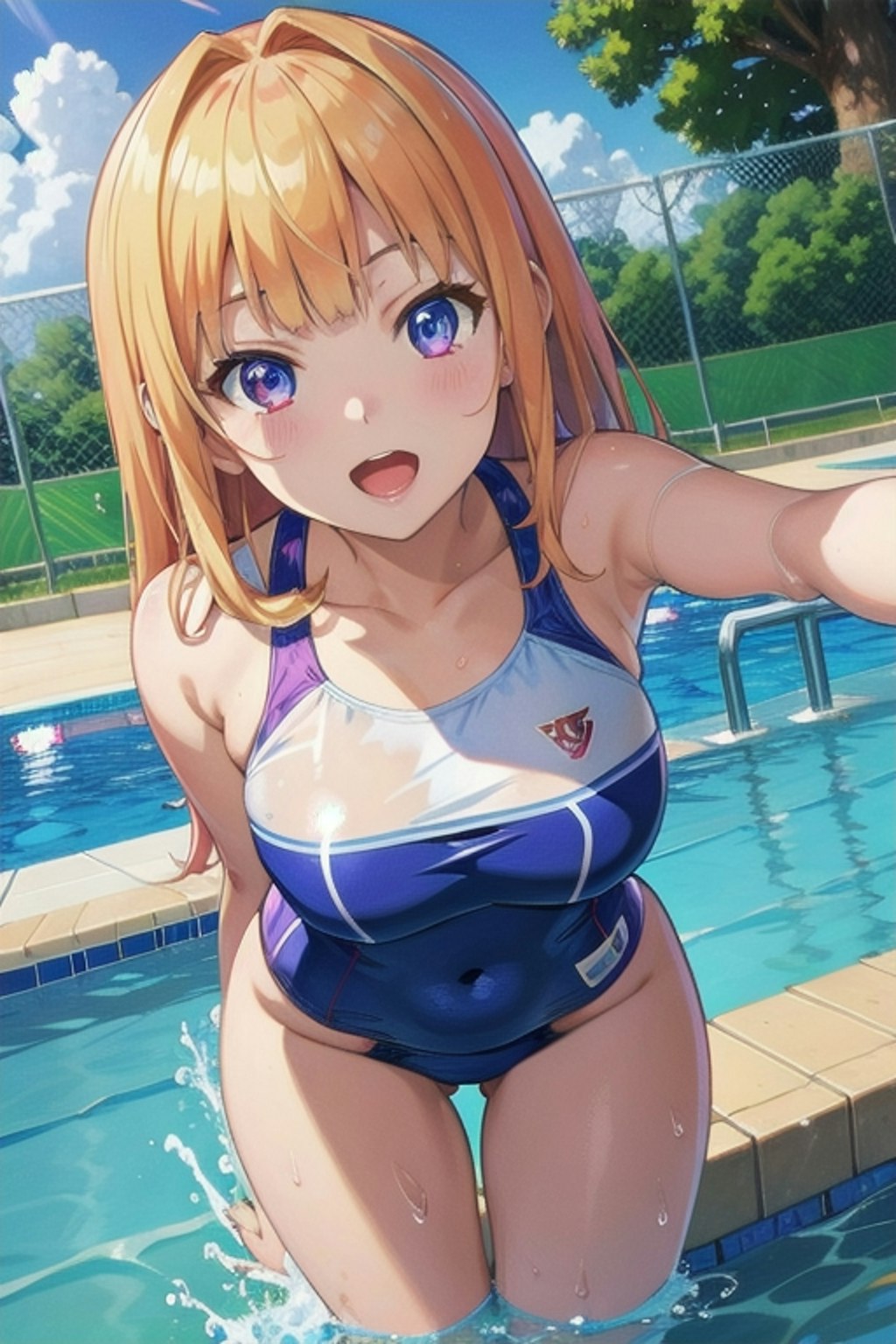 スク水の女の子