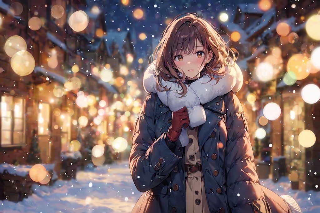 雪と灯火