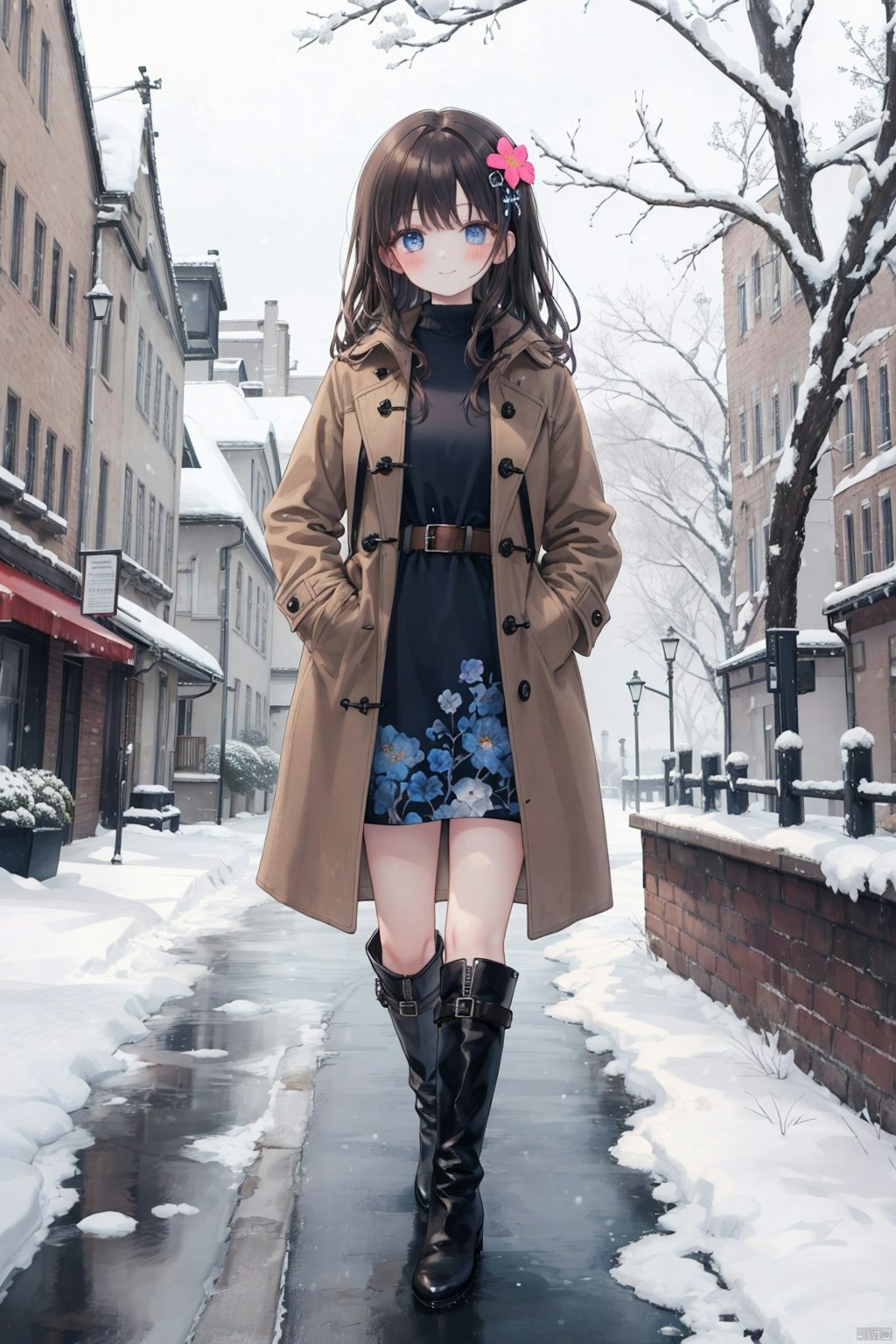 Trench coat girl