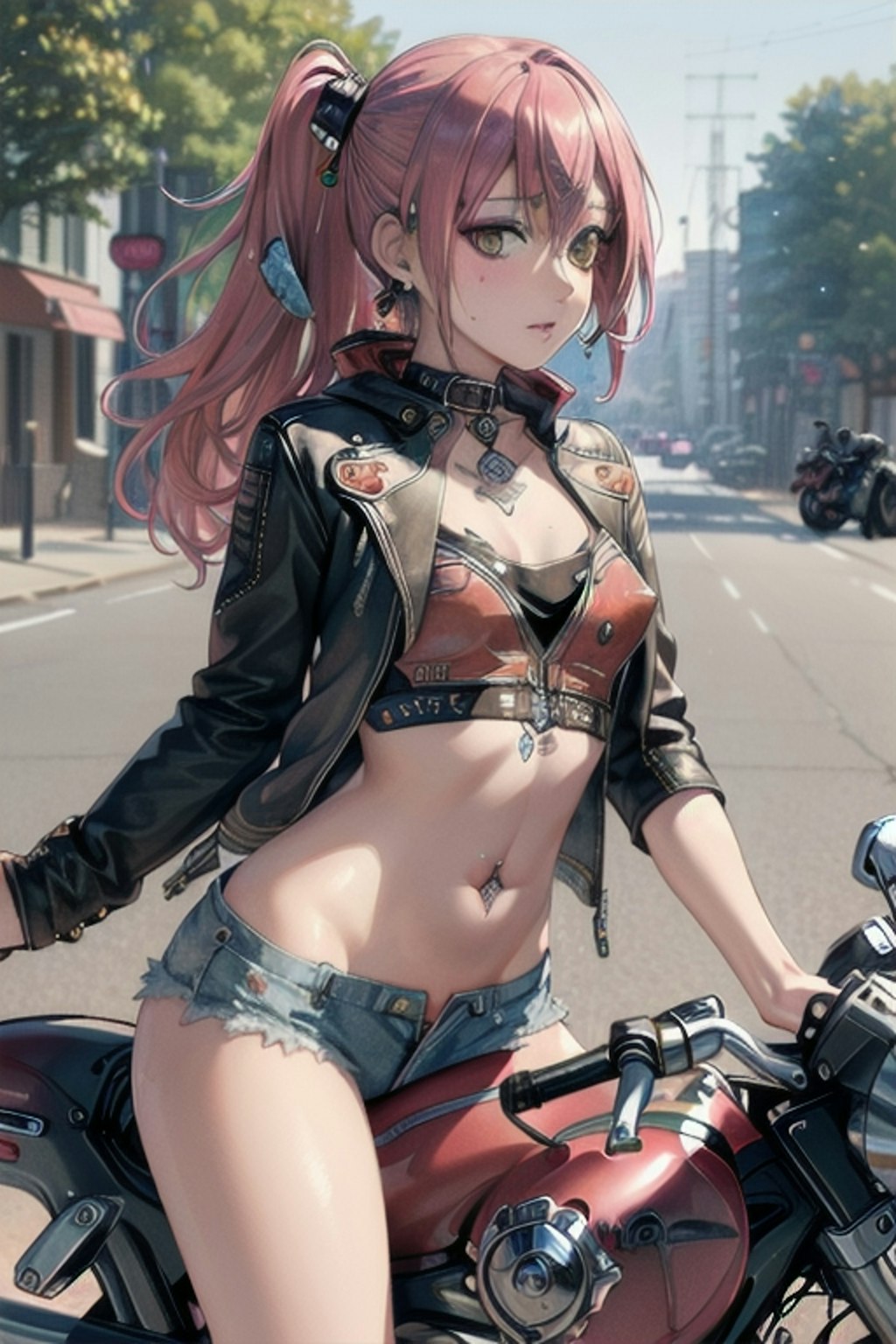 バイクとうちの子