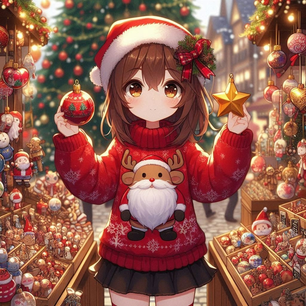 クリスマスマーケットに行ったよ！