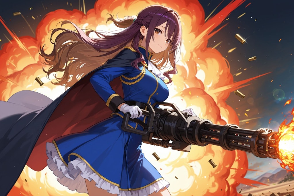 異世界のガトリング少女