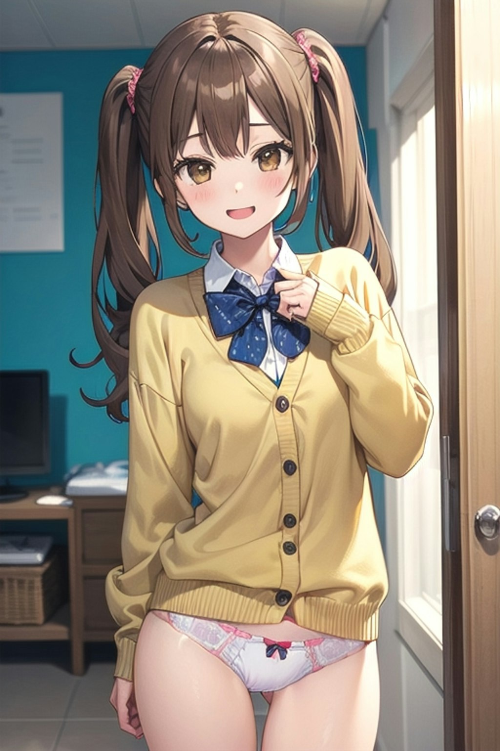 School twintails girl