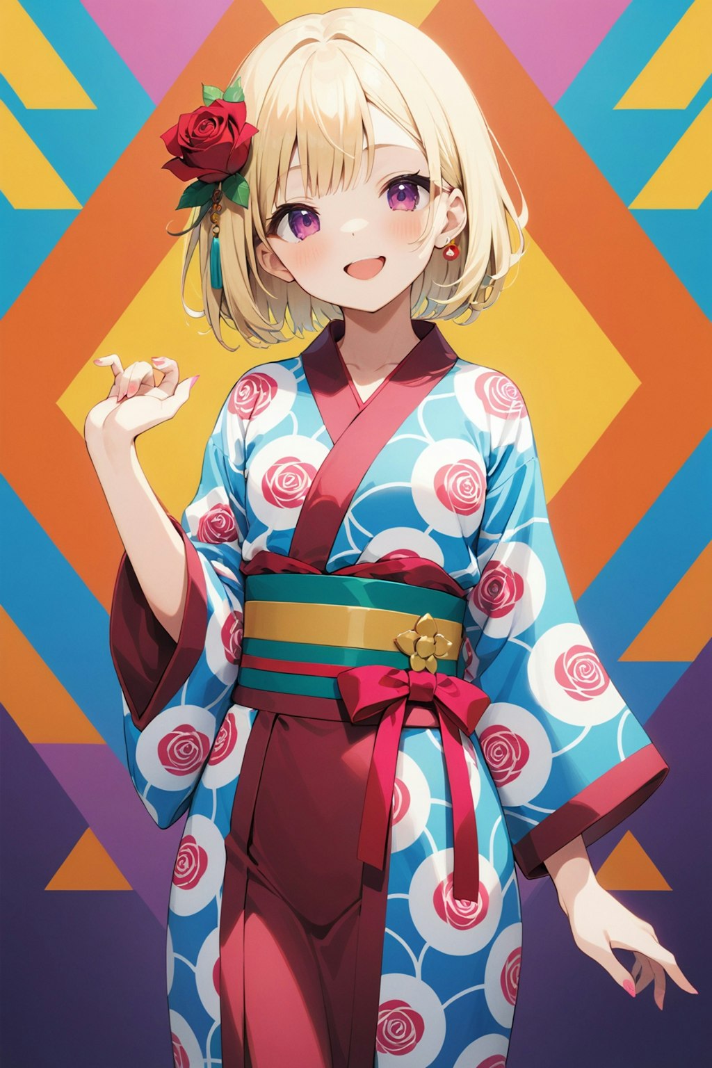 Yukata⑧(ジオメトリック)１１枚