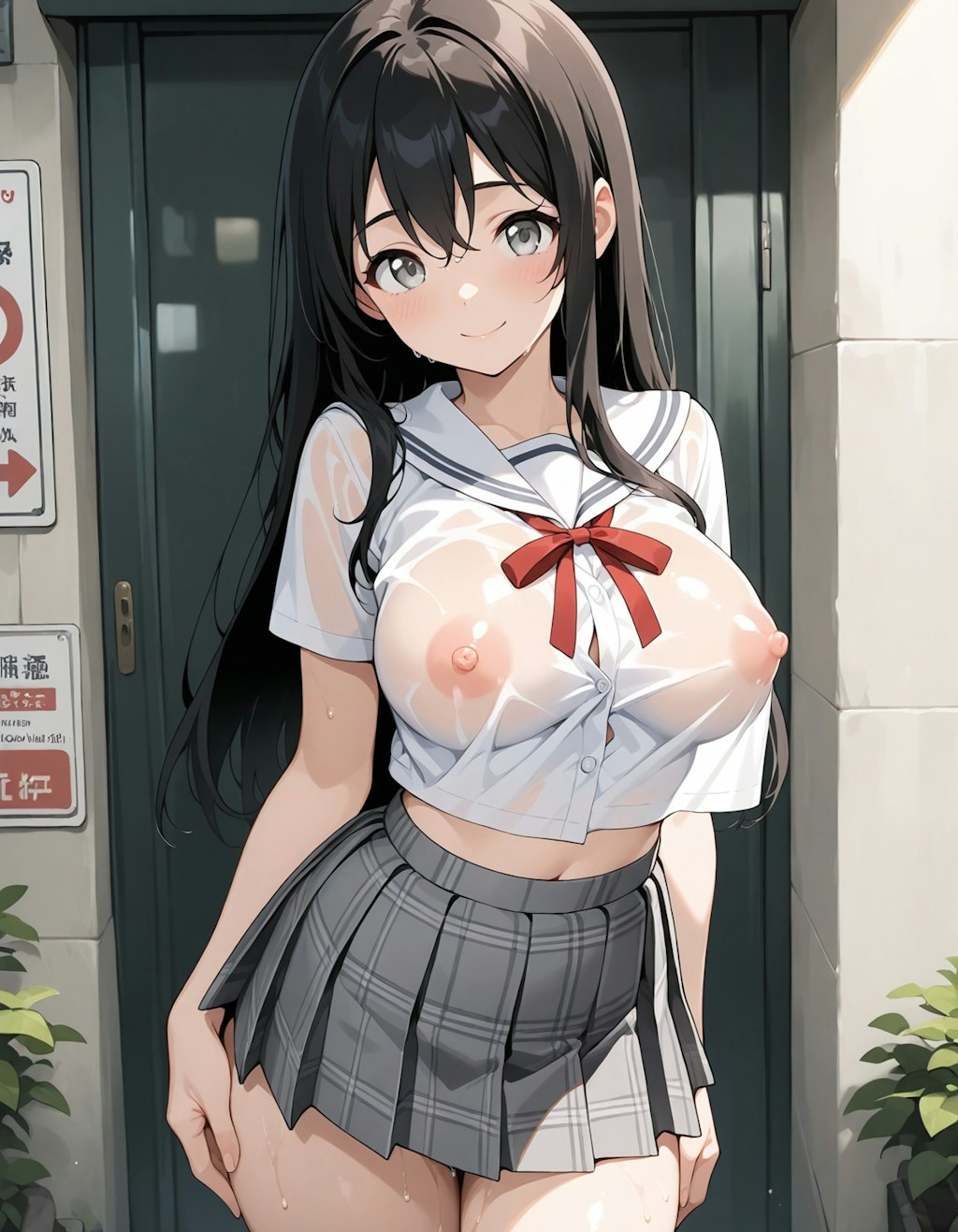 スケ乳首