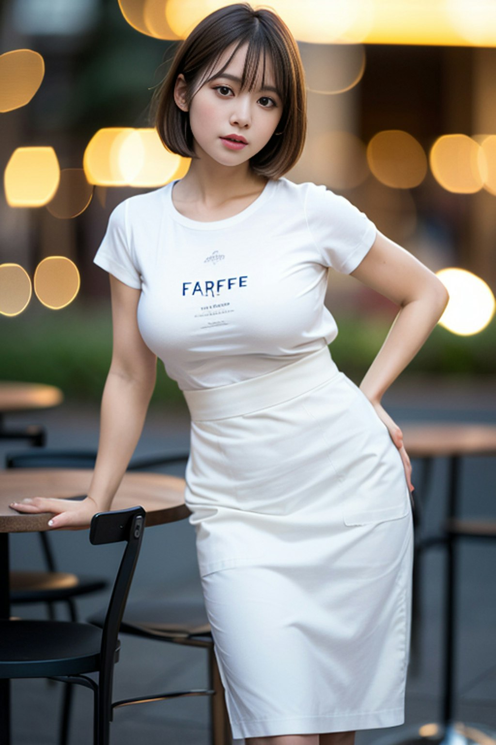 Tシャツ美人2