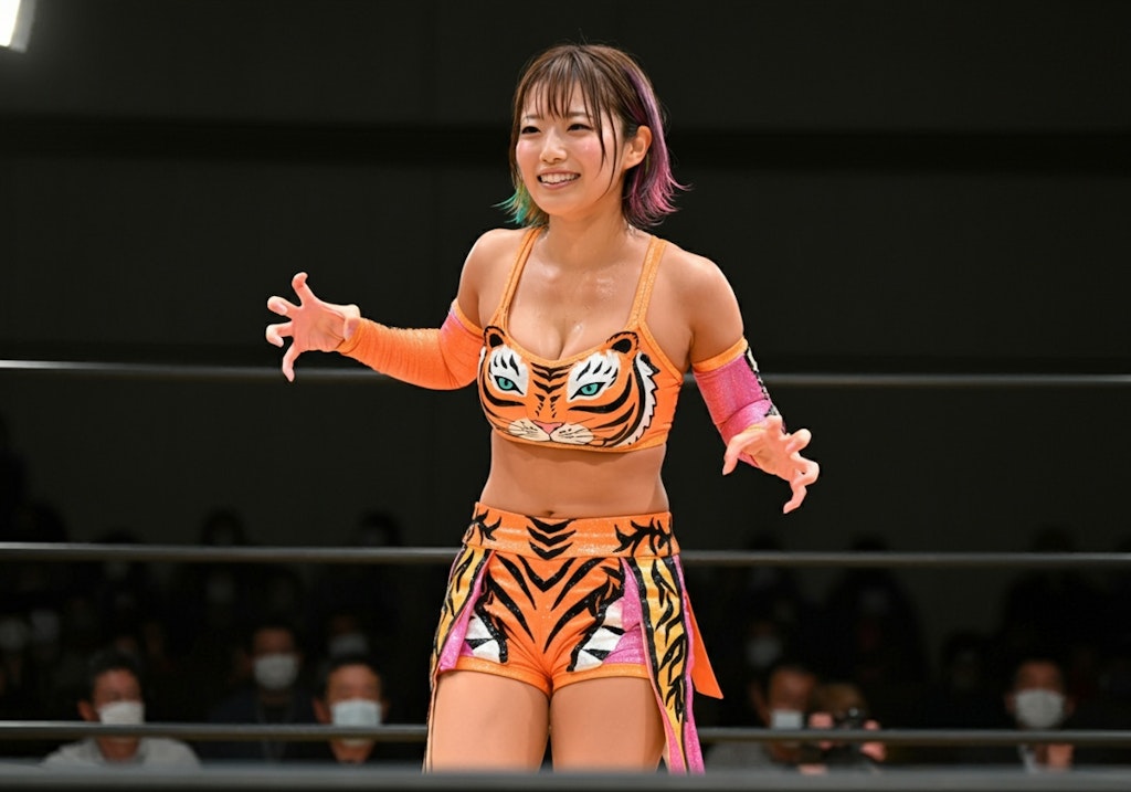 女子プロレスラー、がおー