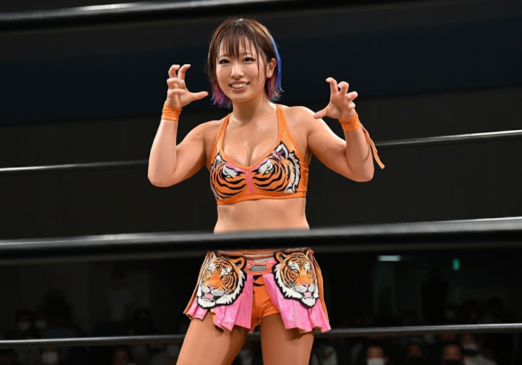 女子プロレスラー、がおー