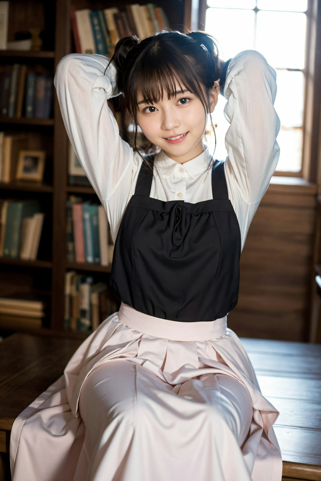 本屋さんの女性