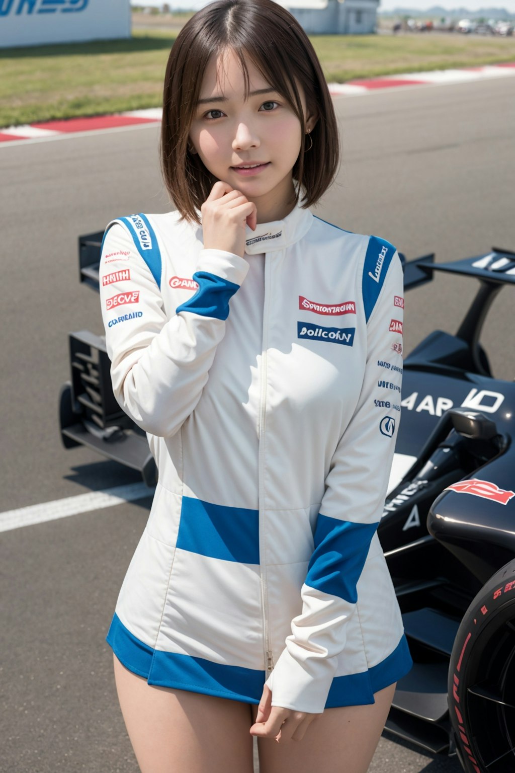 女性レーシングドライバー 2