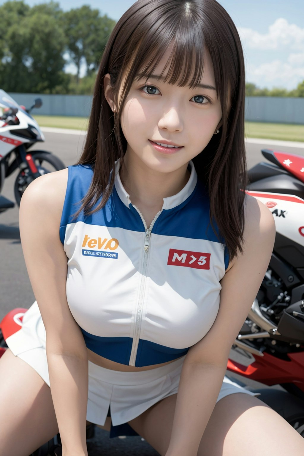 女性レーシングドライバー 2