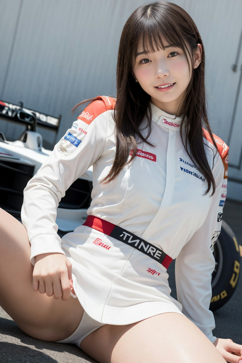 女性レーシングドライバー 2