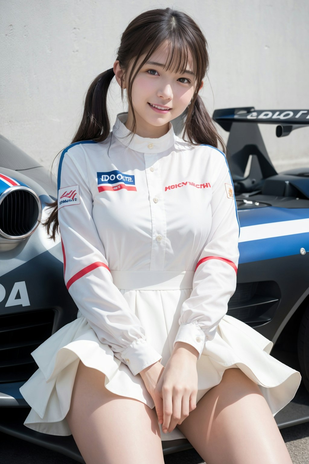 女性レーシングドライバー 2