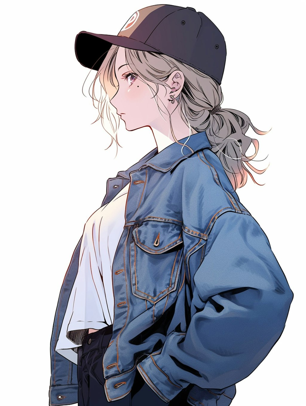 オーバーサイズの洋服