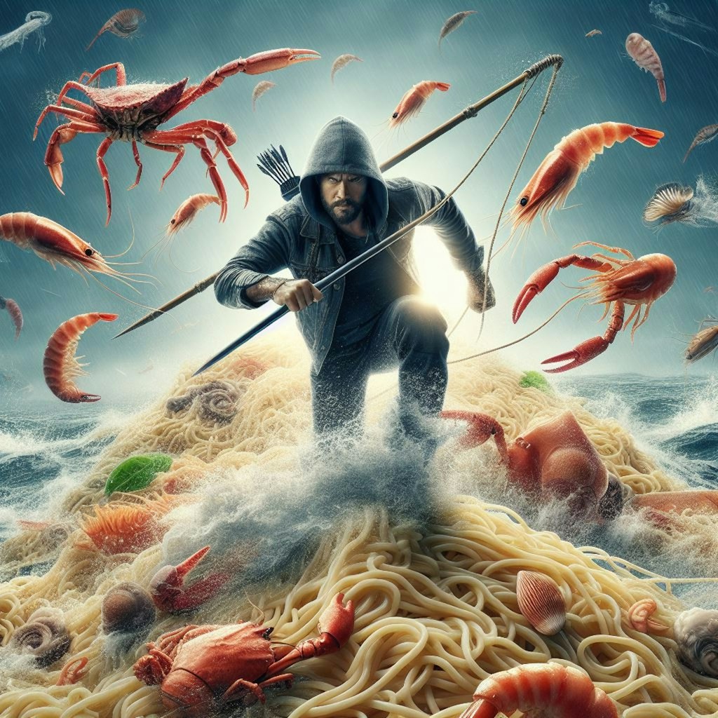 seafood noodleの武器
