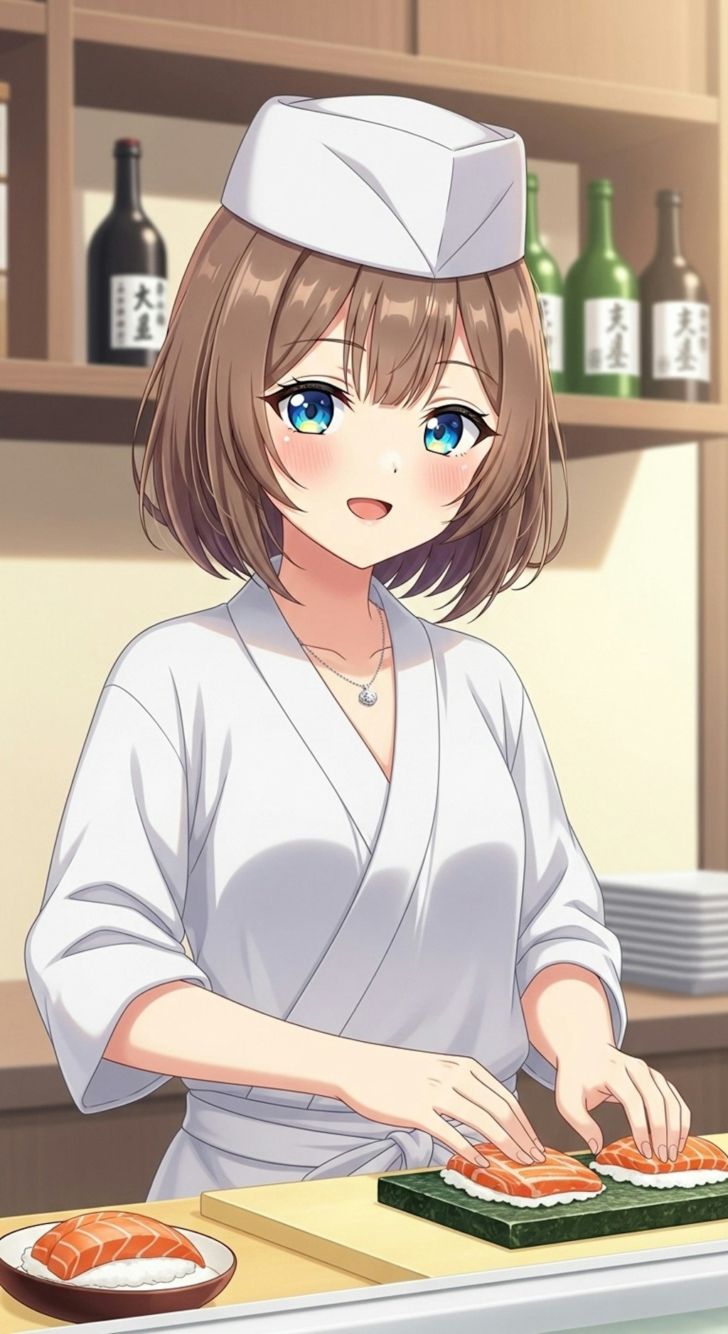 寿司職人豆乳
