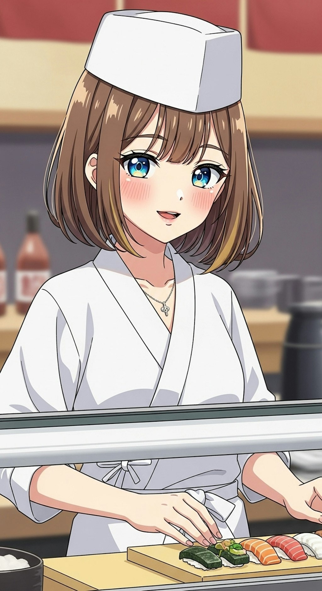 寿司職人豆乳