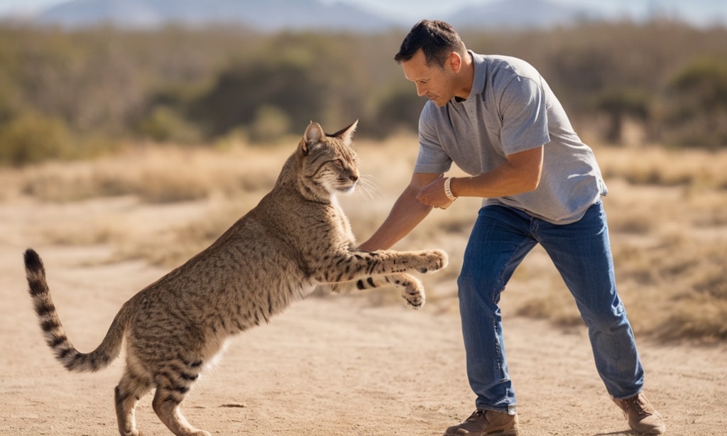 ボブキャット VS どこかのボブ