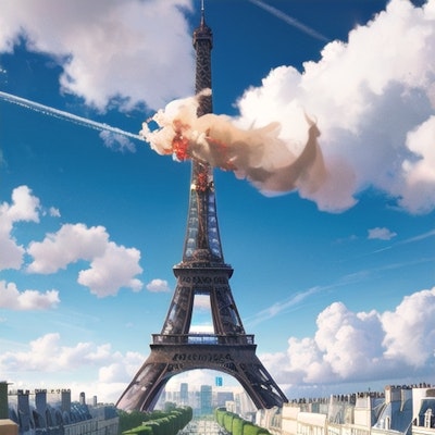 パリ侵攻の狼煙