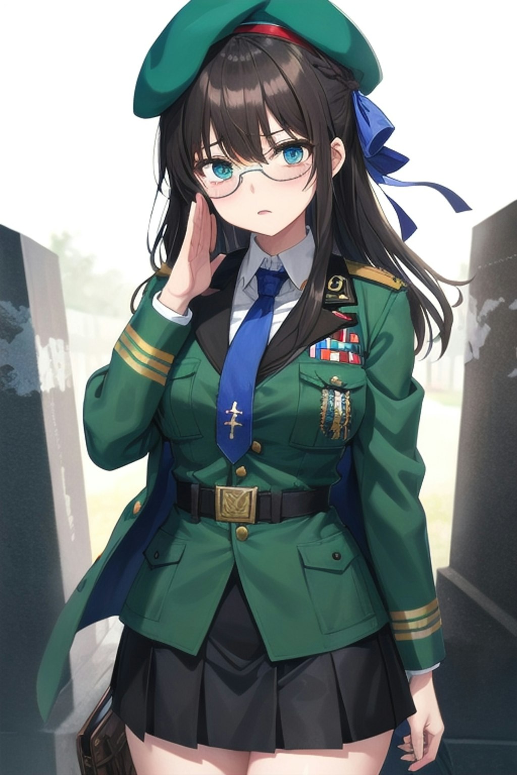 女軍人