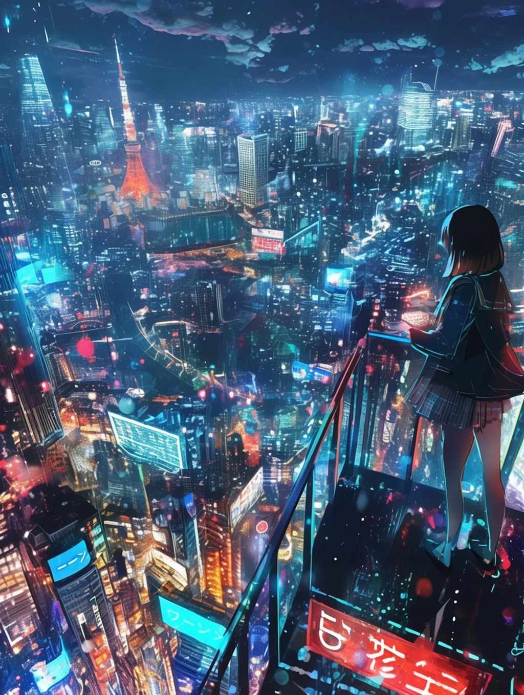 Tokyo night view