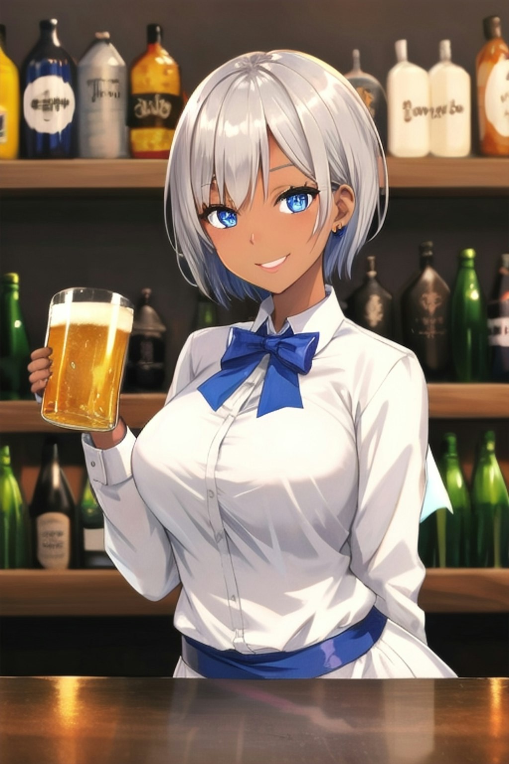 テストビール娘58