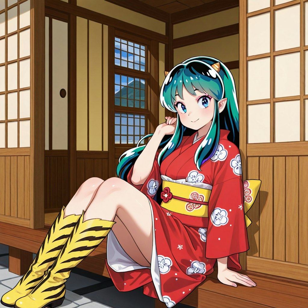 窓辺の君