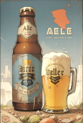 ビールのレトロポスター