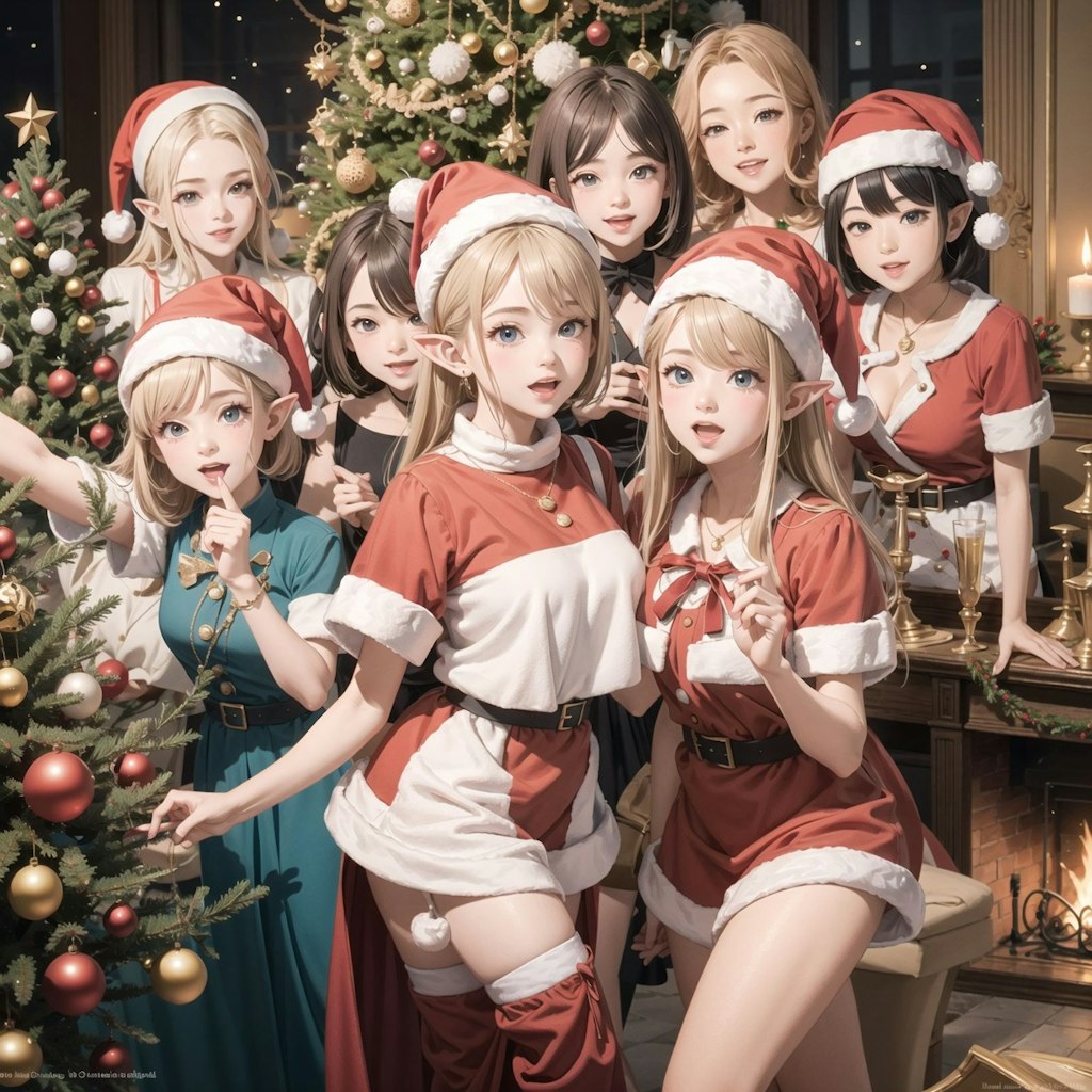 エルフのクリスマスパーティー