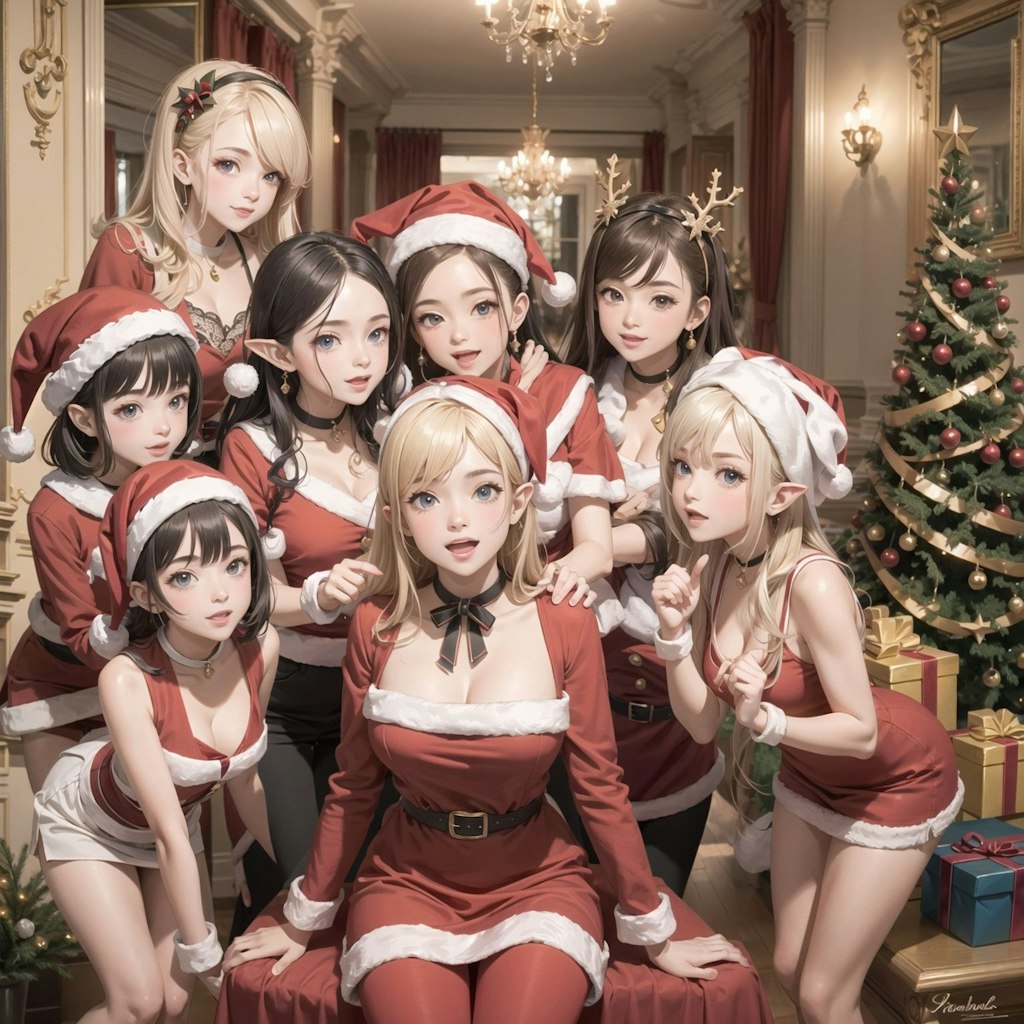 エルフのクリスマスパーティー