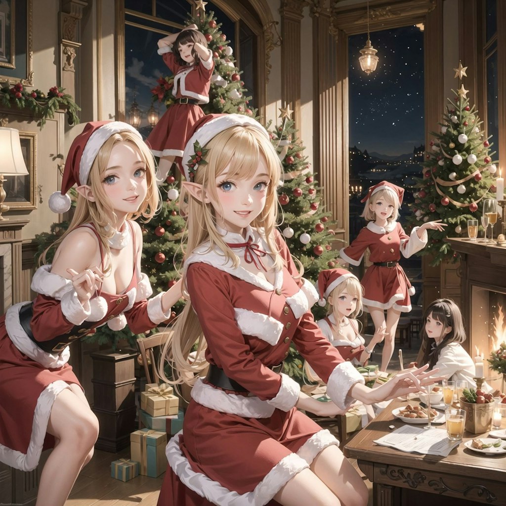 エルフのクリスマスパーティー