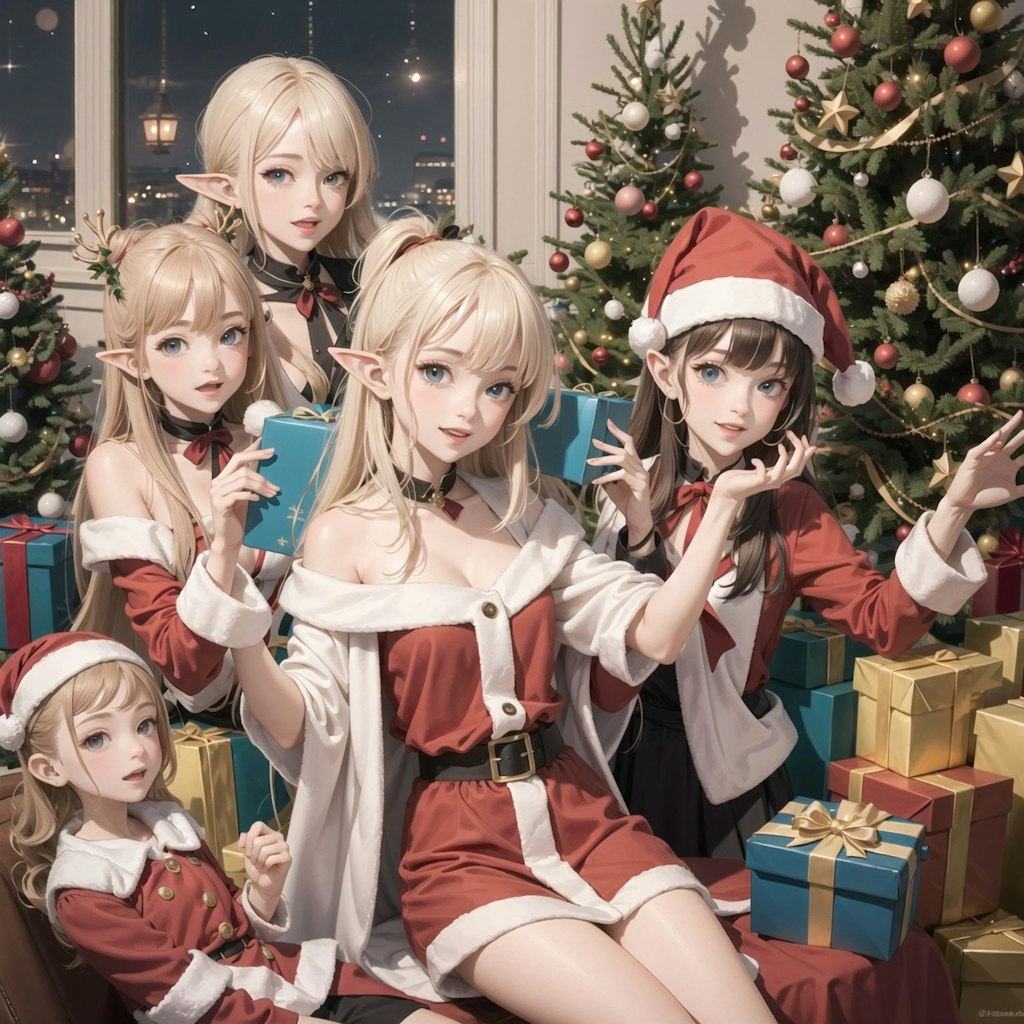 エルフのクリスマスパーティー