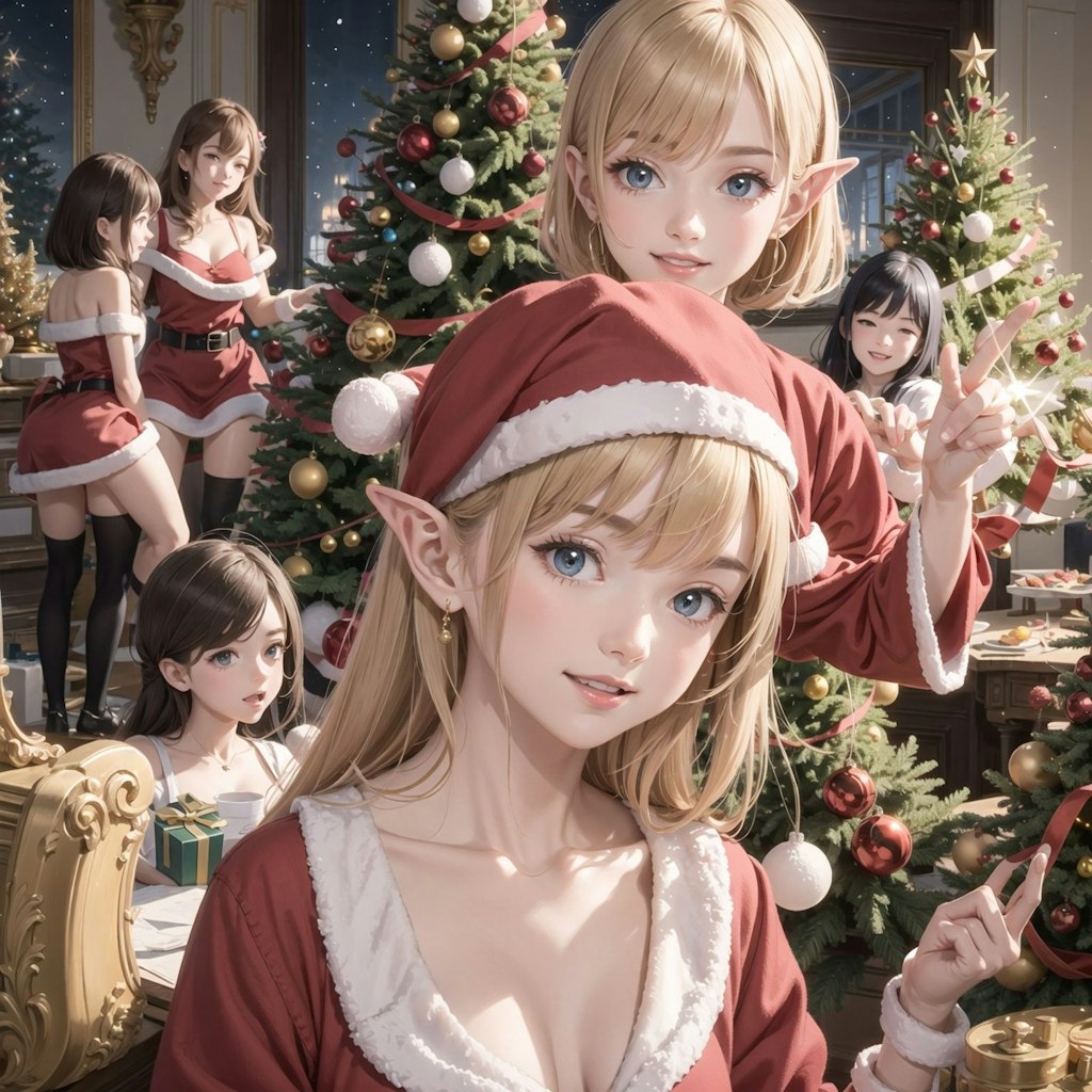 エルフのクリスマスパーティー