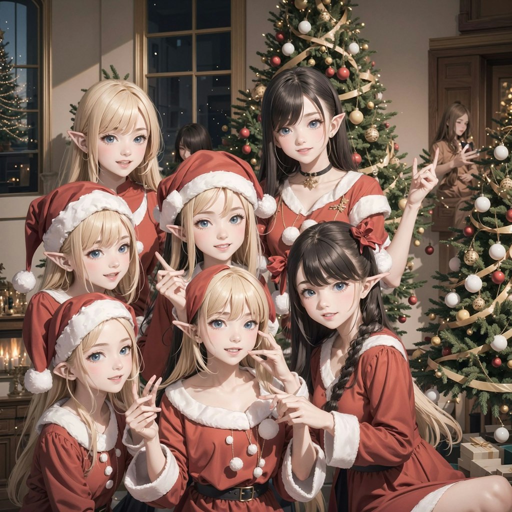 エルフのクリスマスパーティー